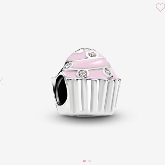 Pandora Jewelry - PANDORA PINK CUPCAKE CHARM